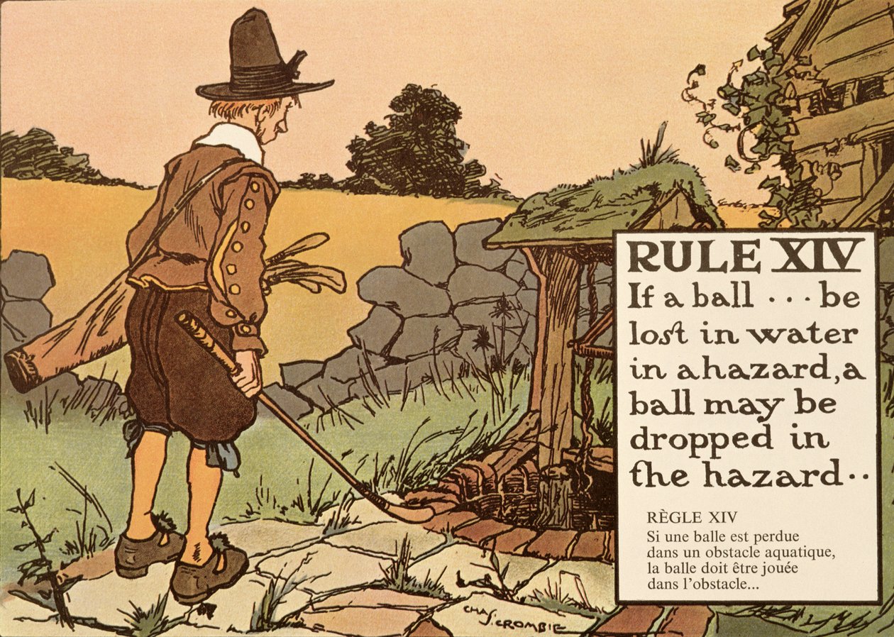 Règle XIV : Si une balle est perdue dans l