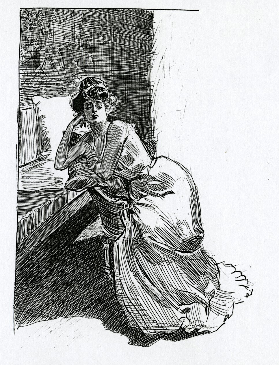 Une fille Gibson, c.1902 - Charles Dana Gibson