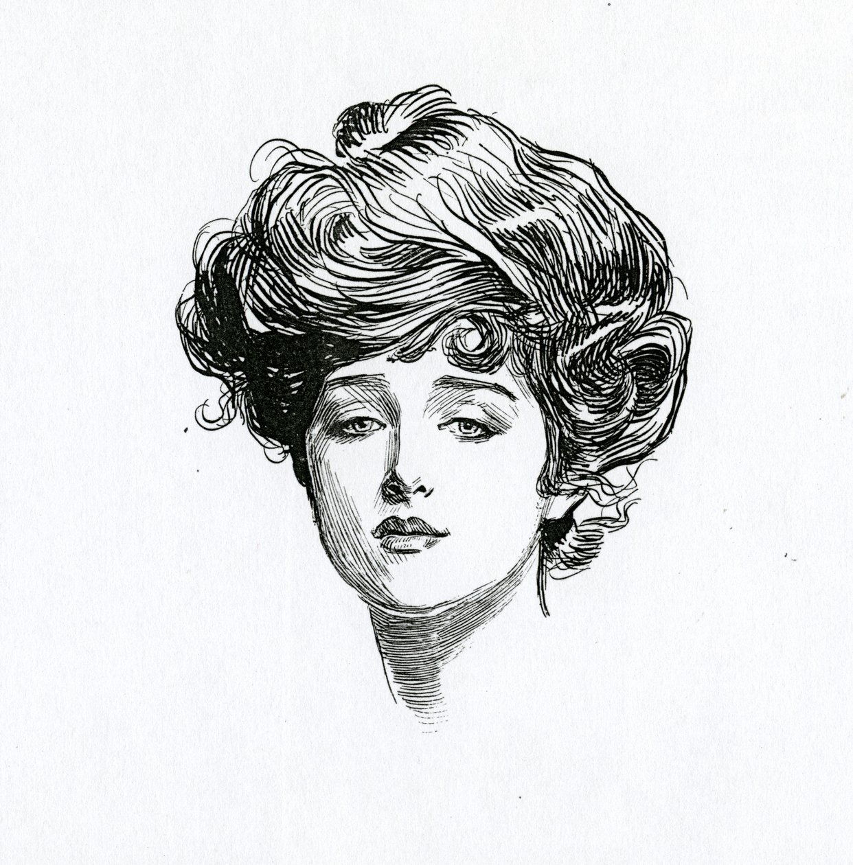 Une fille Gibson, c.1902 - Charles Dana Gibson