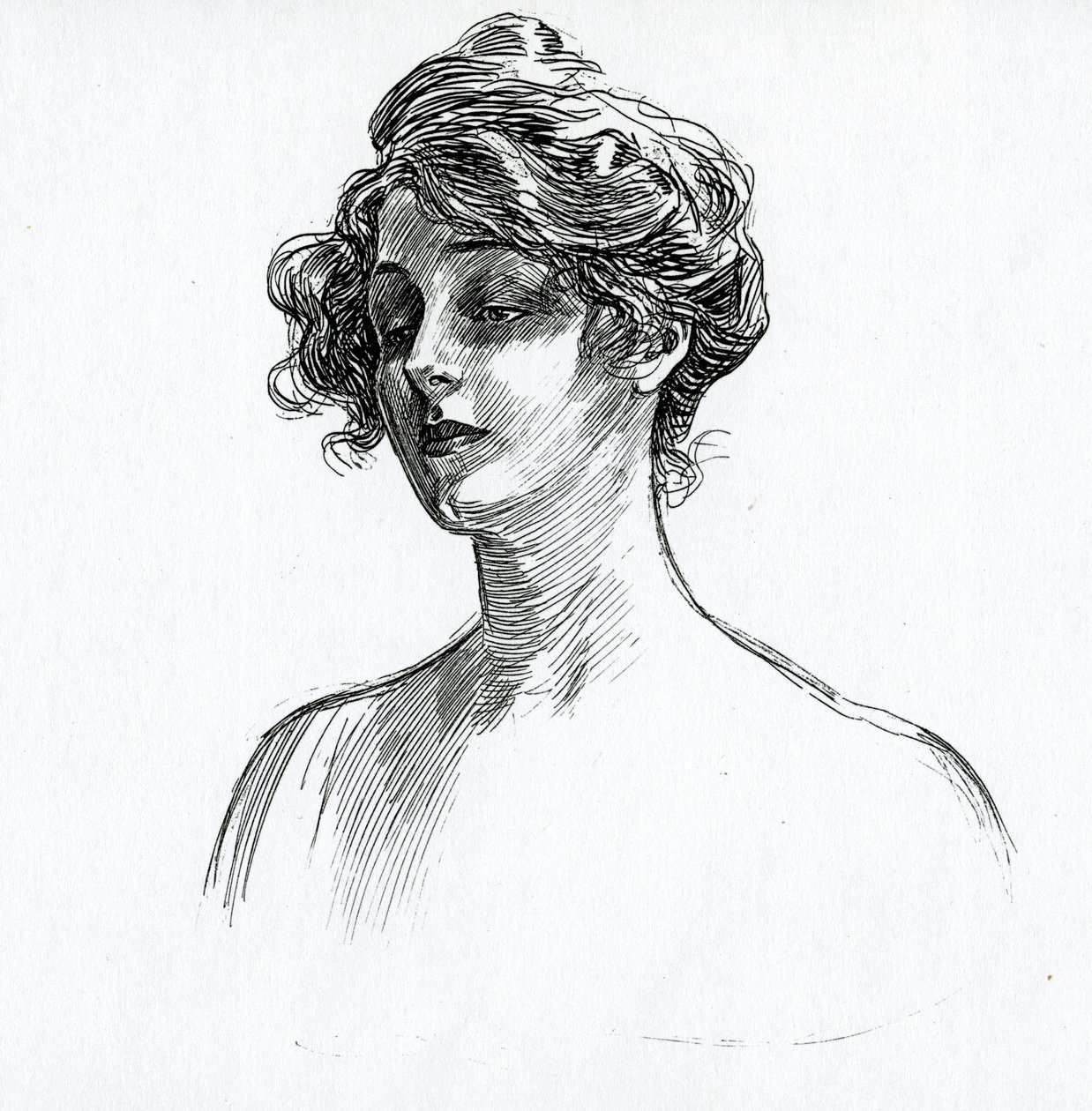 Une fille Gibson, vers 1902 - Charles Dana Gibson