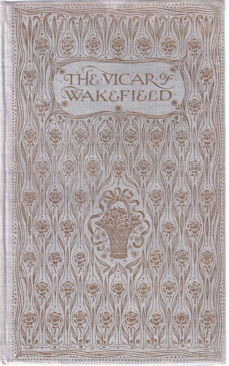 Couverture avant, de The Vicar of Wakefield publié par J M Dent & Son Ltd, années 1920 - Charles Edmund Brock