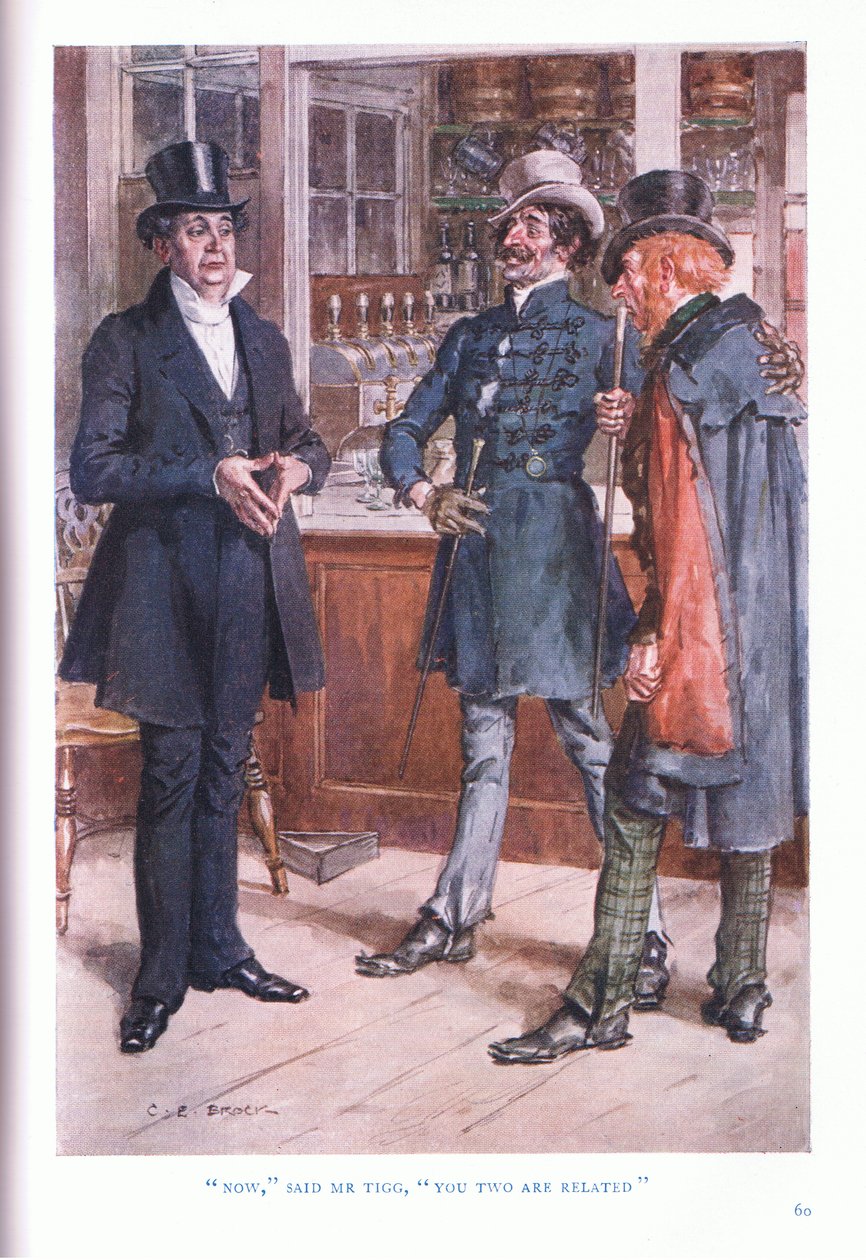Maintenant, dit M. Tigg, vous deux êtes liés. - Charles Edmund Brock