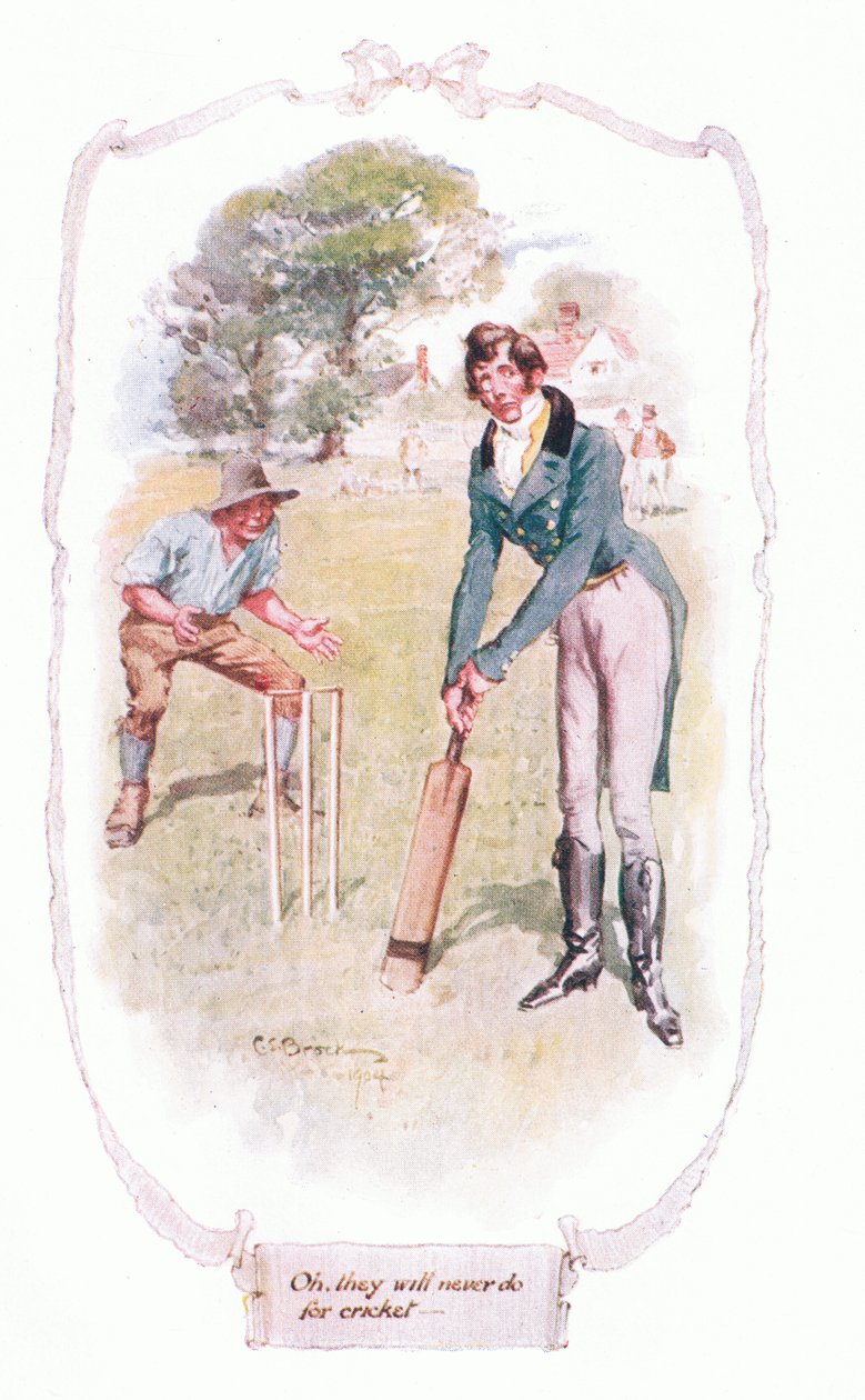 Oh ! Ils ne feront jamais pour le cricket - Charles Edmund Brock