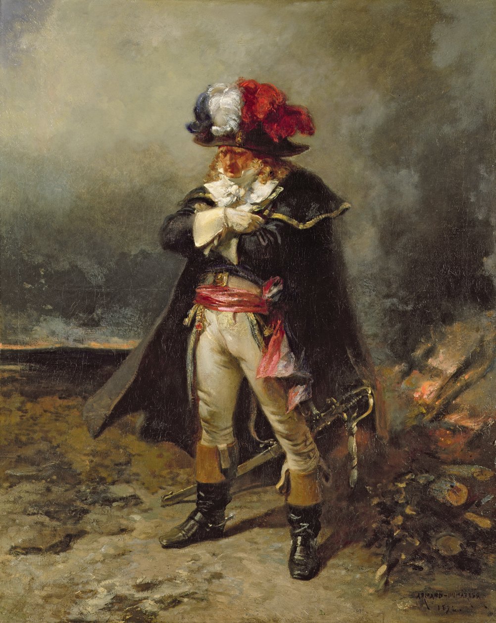 Portrait présumé de Lazare Carnot (1753-1823) 1872 - Charles Edouard Armand Dumaresq