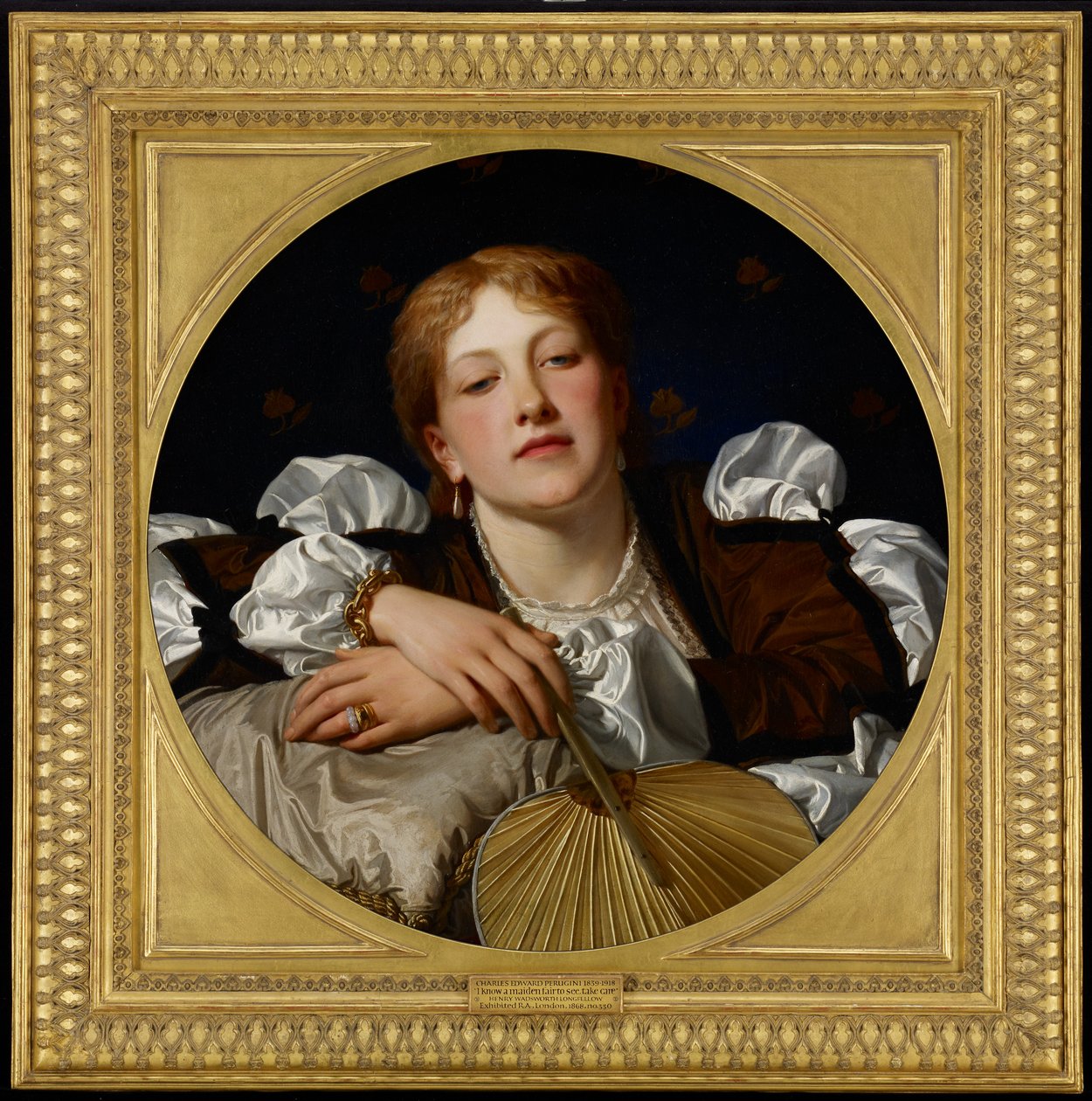 Je connais une belle jeune fille, fais attention (1868) - Charles Edward Perugini