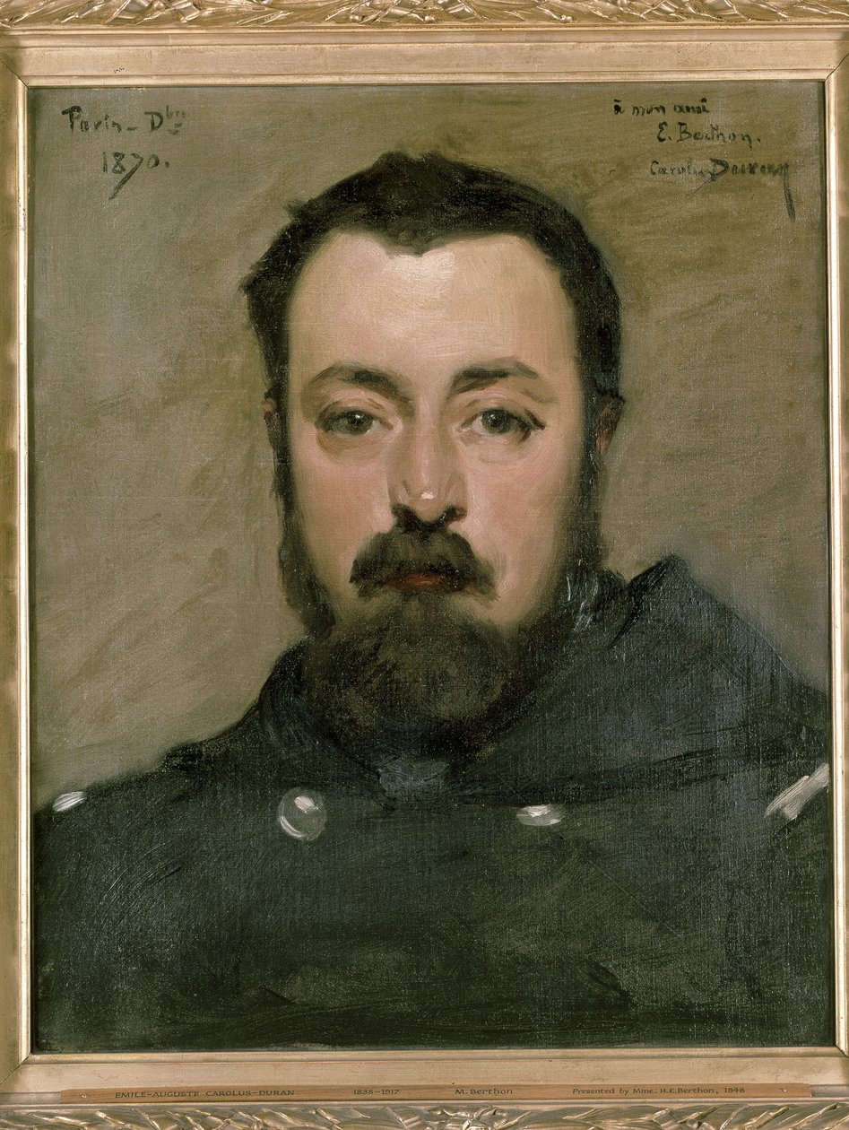 Portrait de M. Berthon, 1870 - Charles Emile Auguste Carolus Duran