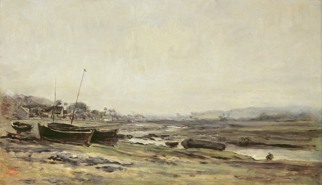 Bateaux de pêche - Charles Francois Daubigny