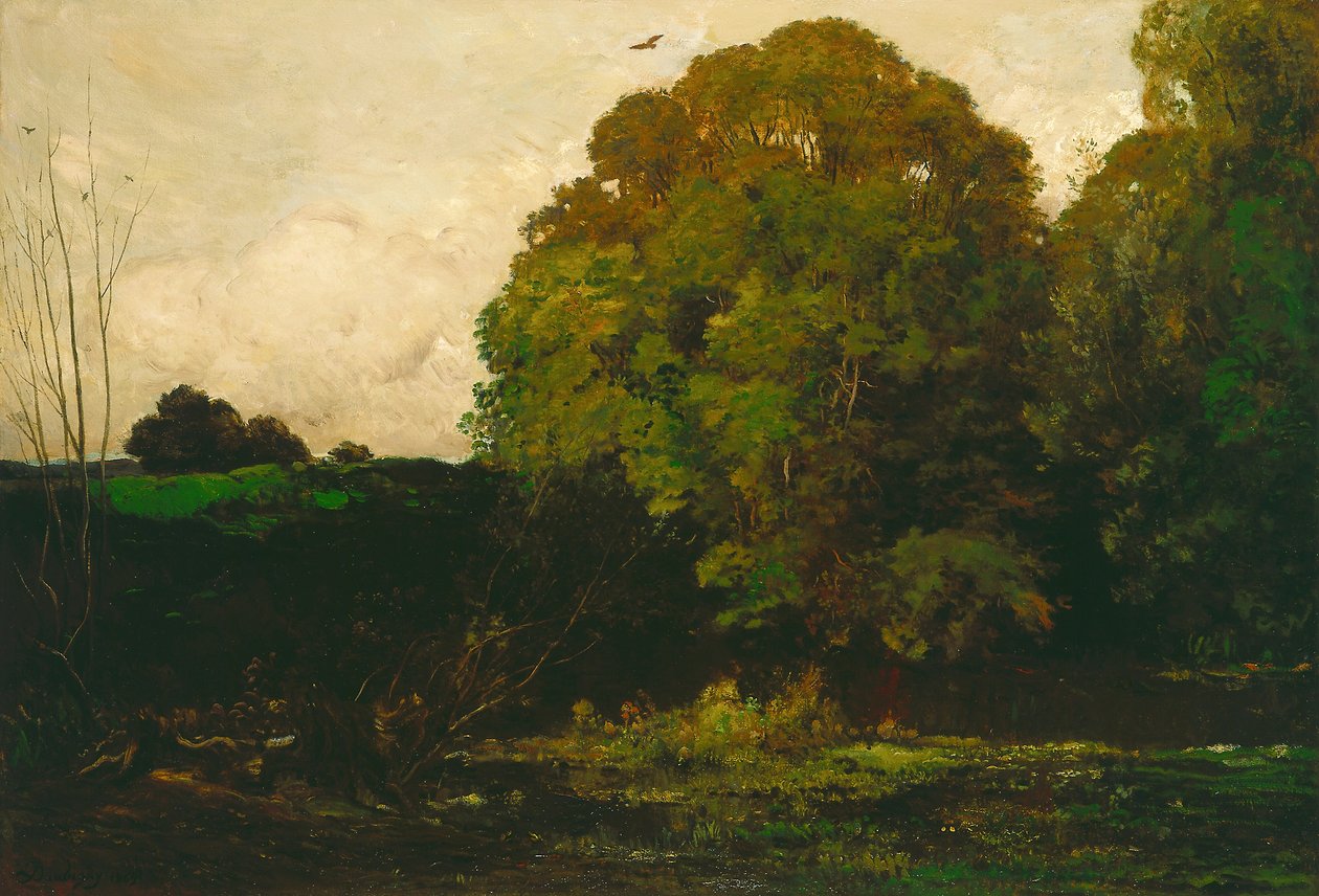 Un étang dans le Morvan, 1869 - Charles Francois Daubigny