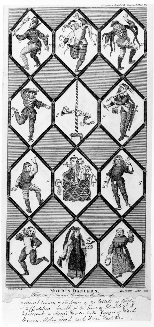 Danseurs de Morris - Charles Grignion