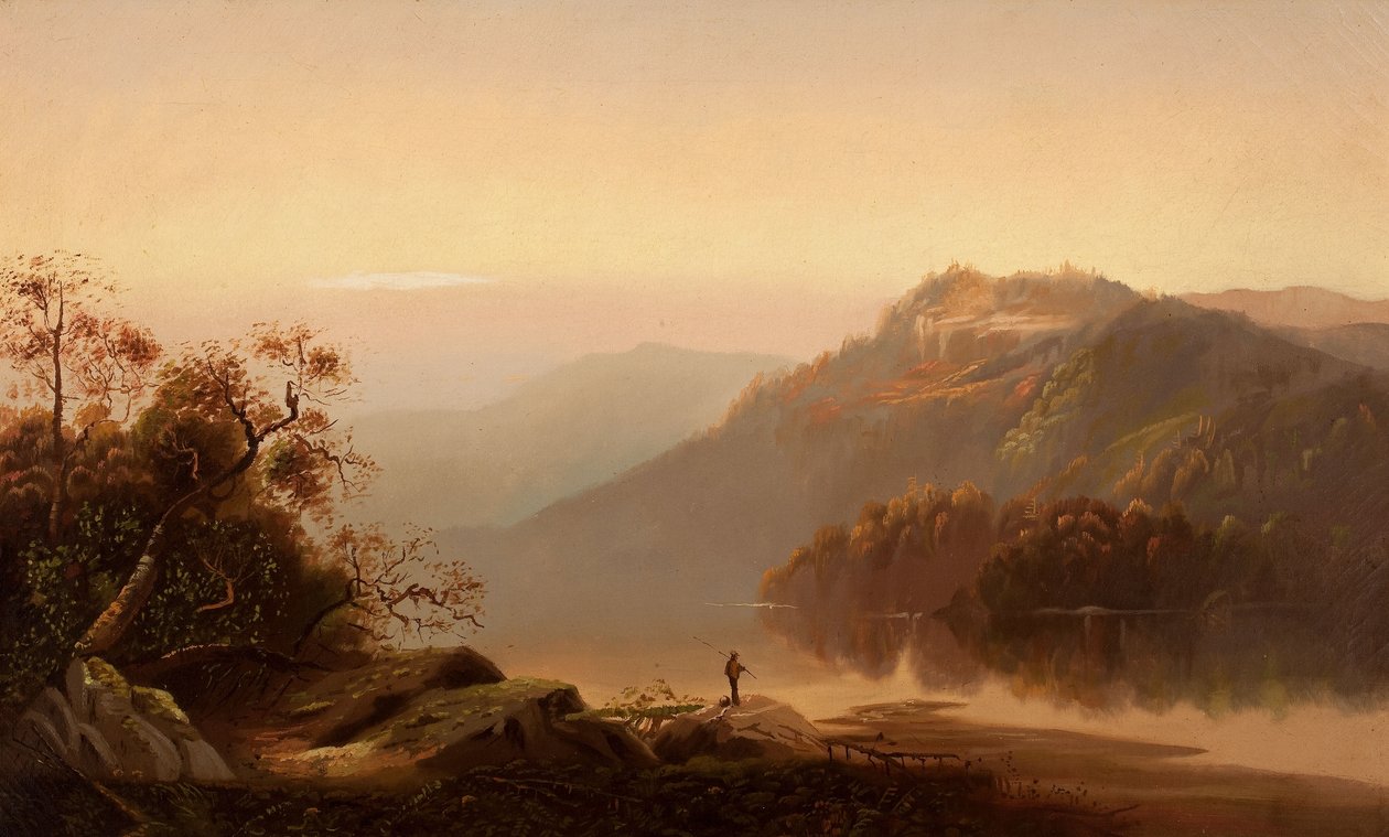 Coucher de soleil sur l