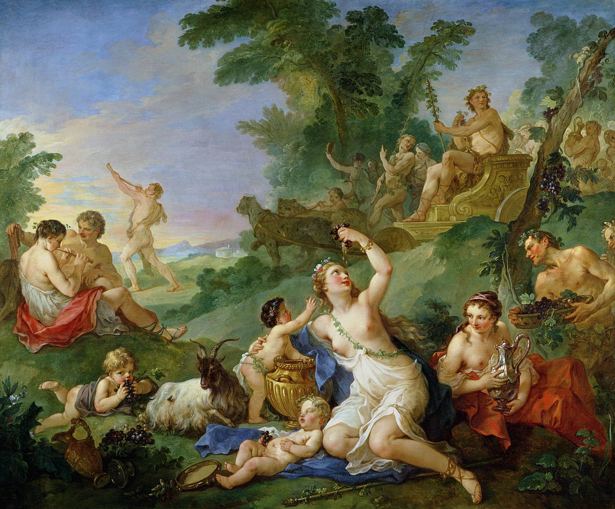 Le Triomphe de Bacchus - Charles Joseph Natoire
