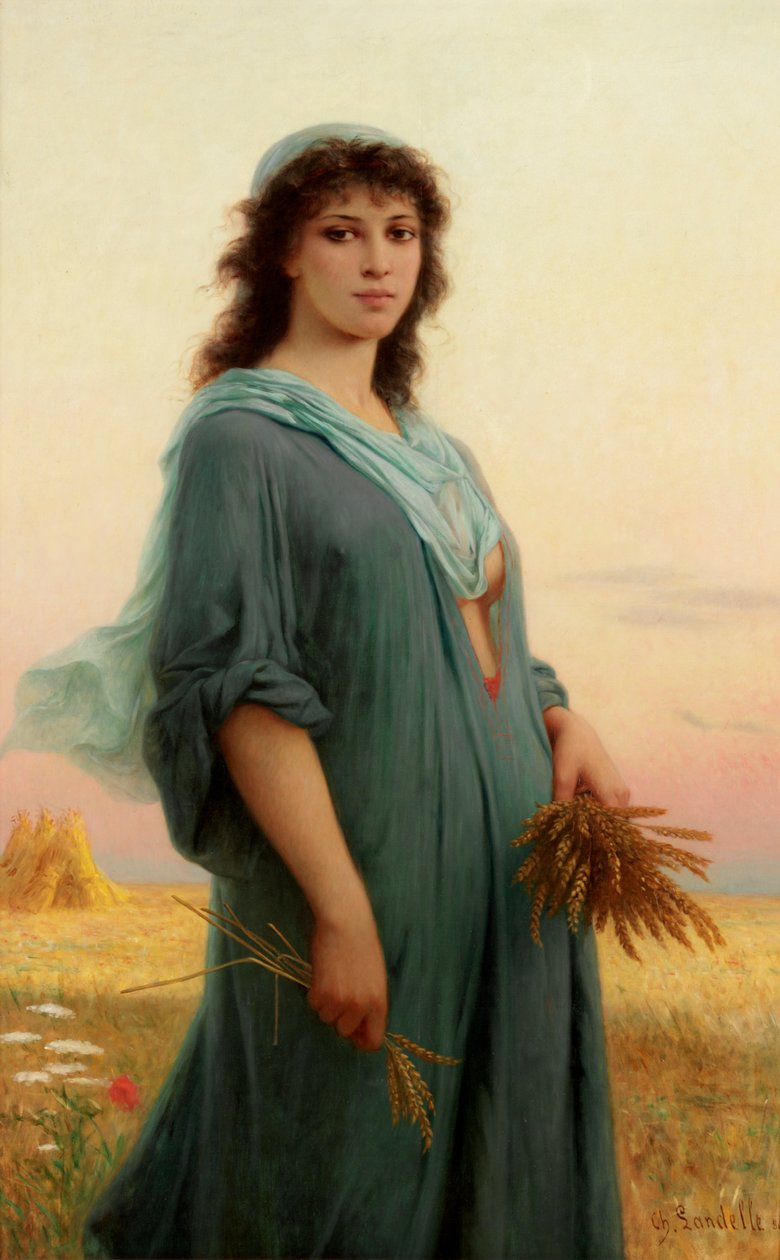 Ruth, 1886 - Charles Landelle