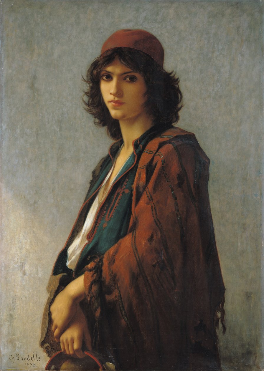 Jeune Serbe bohémien, 1872 - Charles Landelle