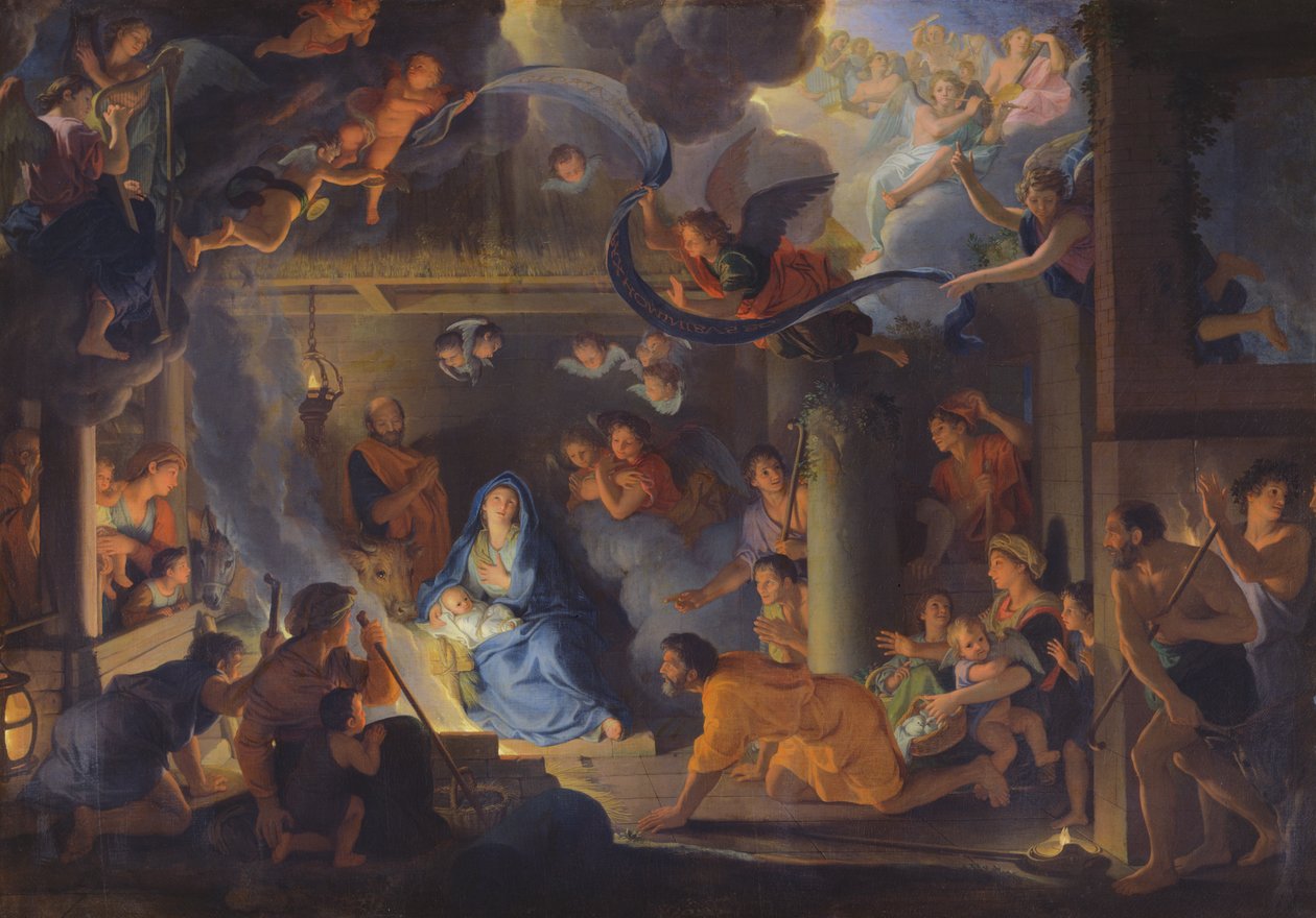 Adoration des bergers, 1689 - Charles Le Brun