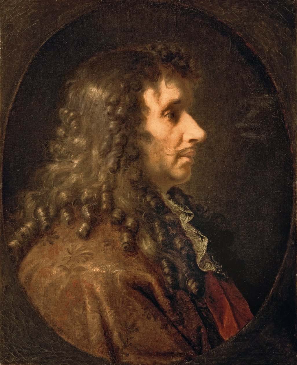 Portrait de Molière (1622-73) 1660 - Charles Le Brun
