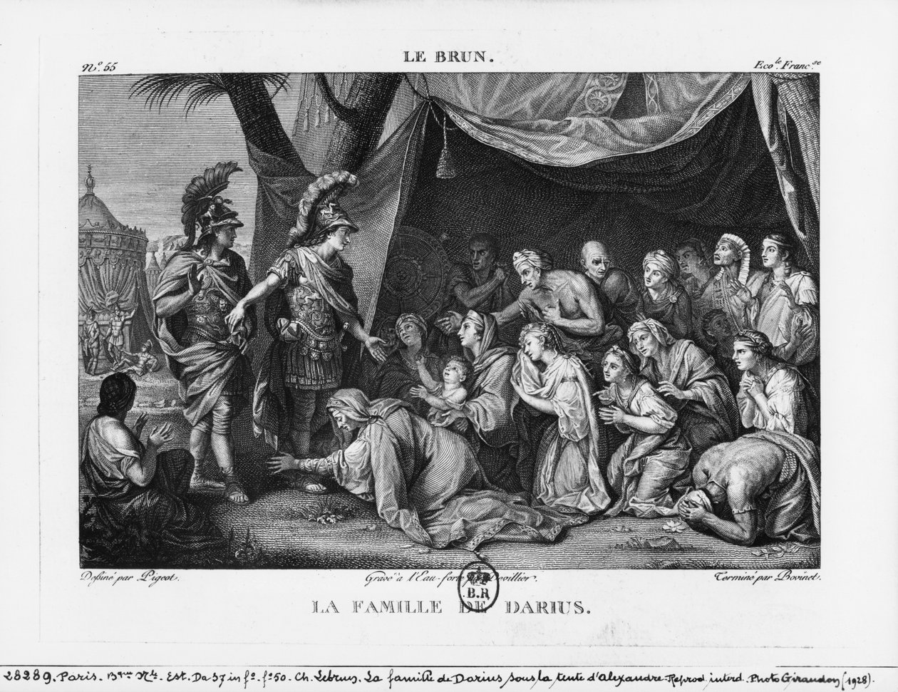 La Famille de Darius devant Alexandre le Grand - Charles Le Brun