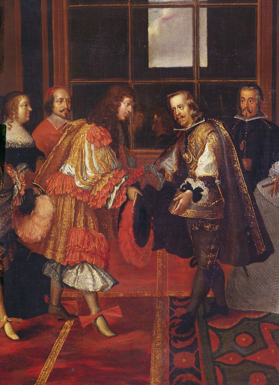 La rencontre de Louis XIV et Philippe IV sur l