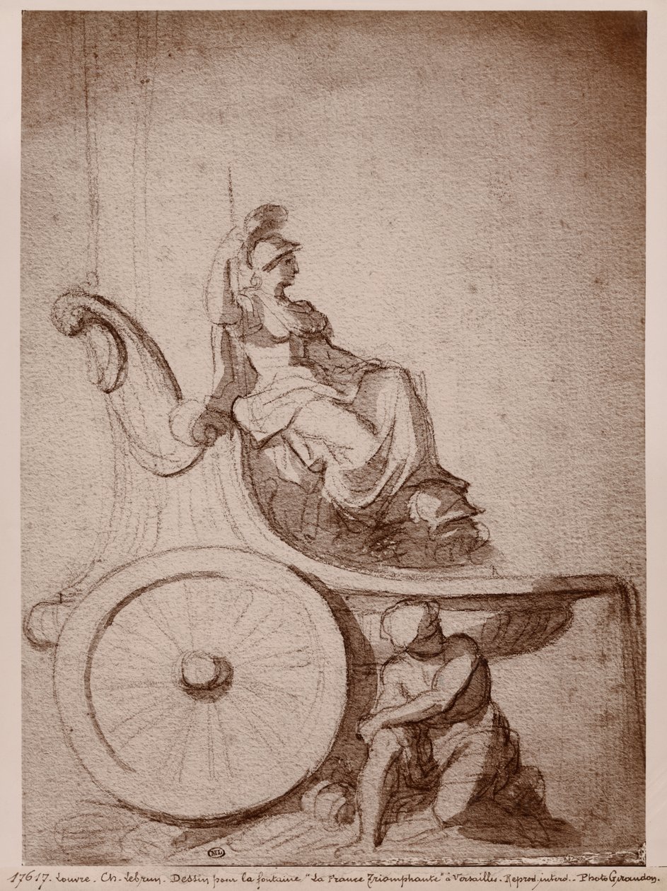 La France triomphante, c.1674 - Charles Le Brun