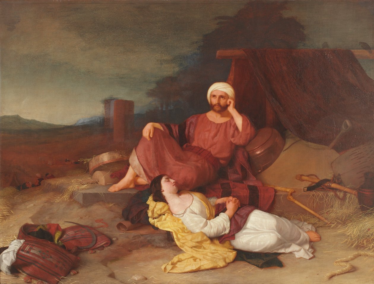 Boaz et Ruth, c.1853 - Charles Lock Eastlake