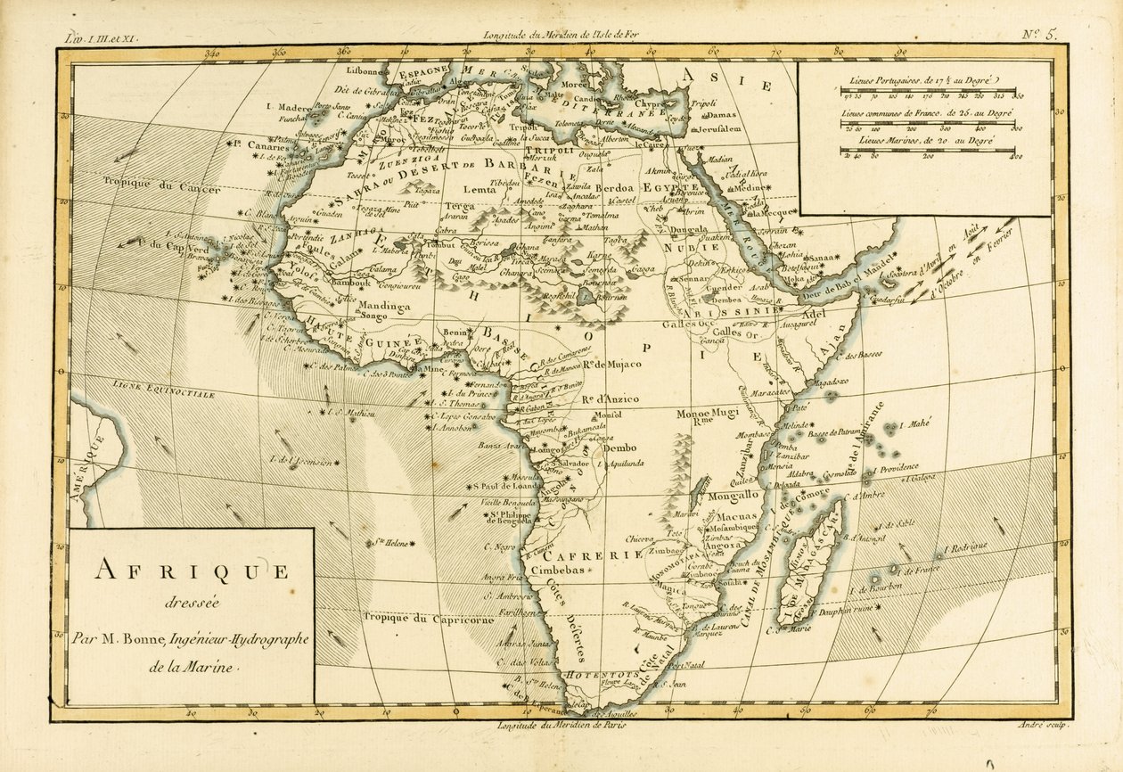 Afrique, de 