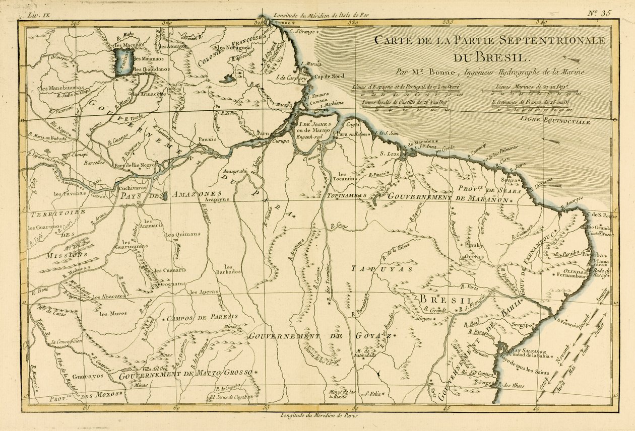 Brésil du Nord, de 