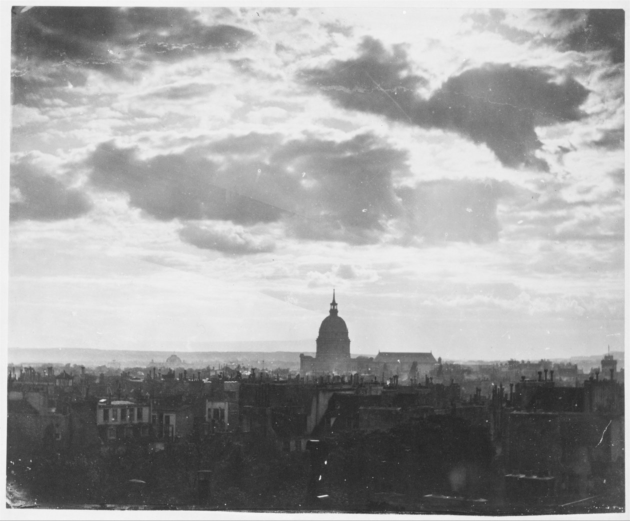 Étude de nuages sur Paris - Charles Marville