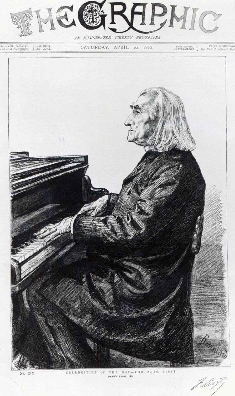 Franz Liszt, couverture de 