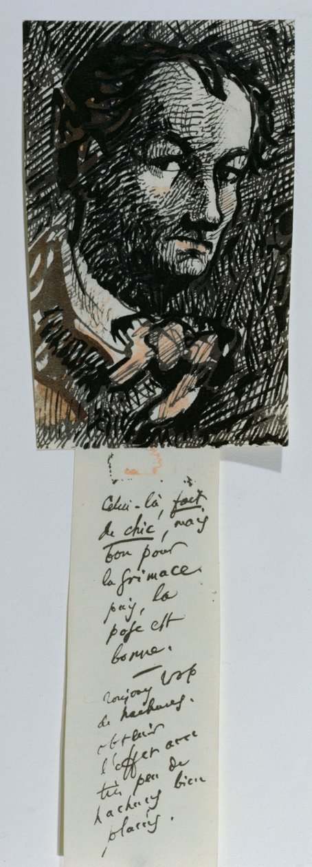 Autoportrait - Charles Pierre Baudelaire