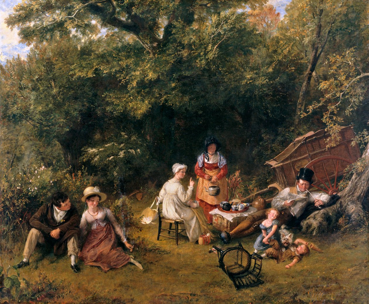Les Londoniens en Goguette - Charles Robert Leslie