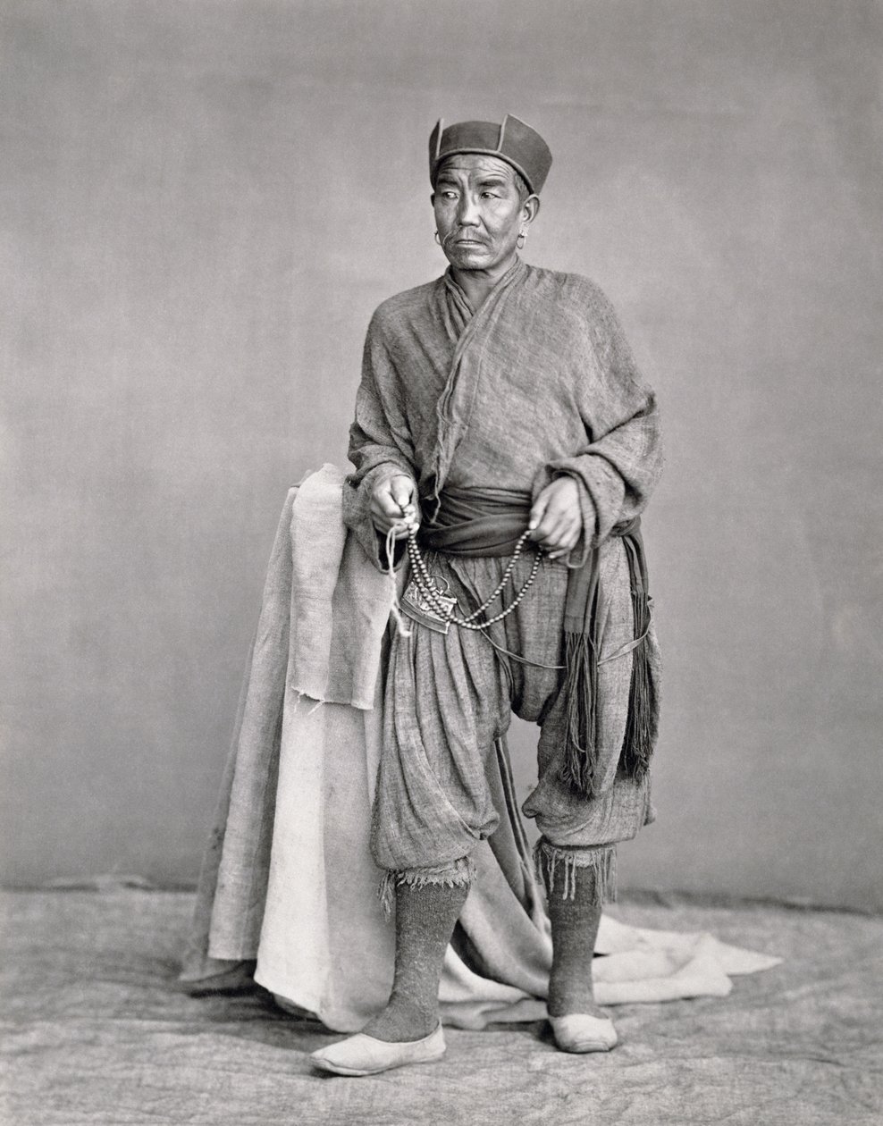 Lama tibétain, Tibet - Charles Shepherd