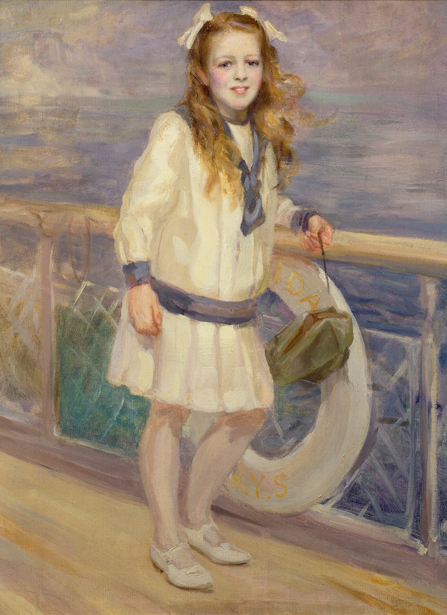 Fille en costume de marin - Charles Sims