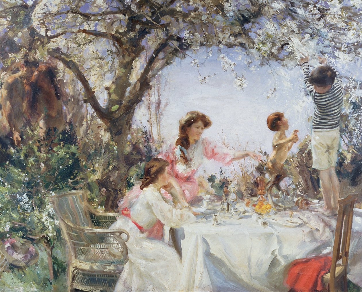 Le petit faune - Charles Sims
