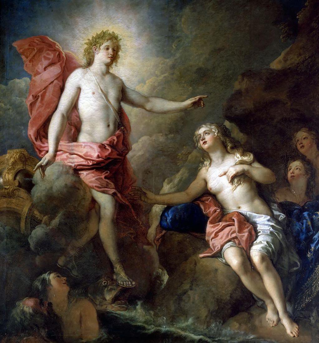 Apollon et Thétis - Charles de la Fosse