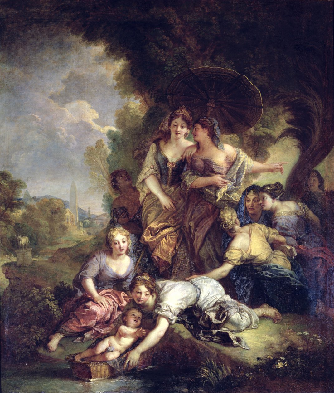 Moïse sauvé des eaux - Charles de la Fosse