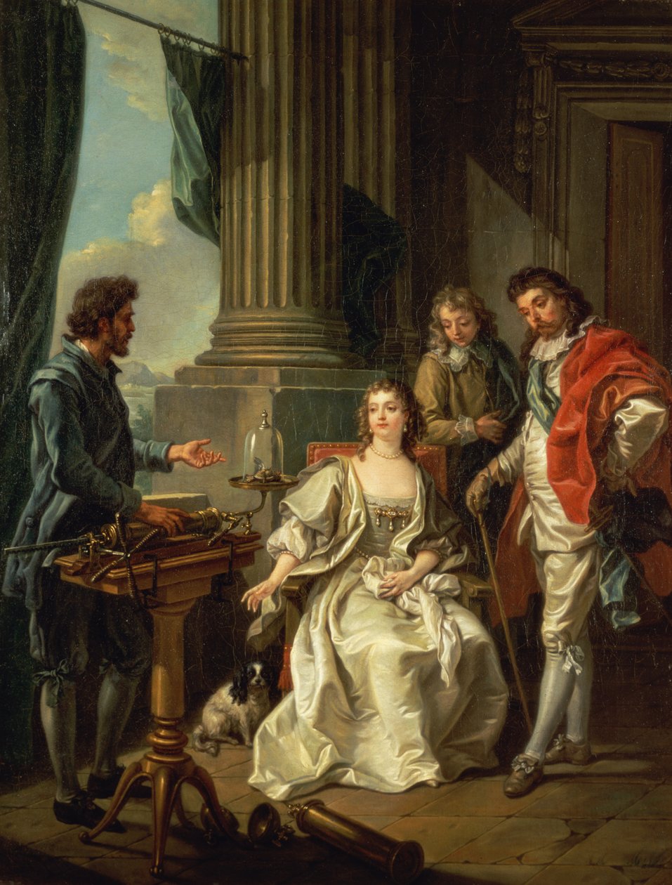 Expérience pneumatique, une de la série, 1777 - Charles Amedee Philippe van Loo