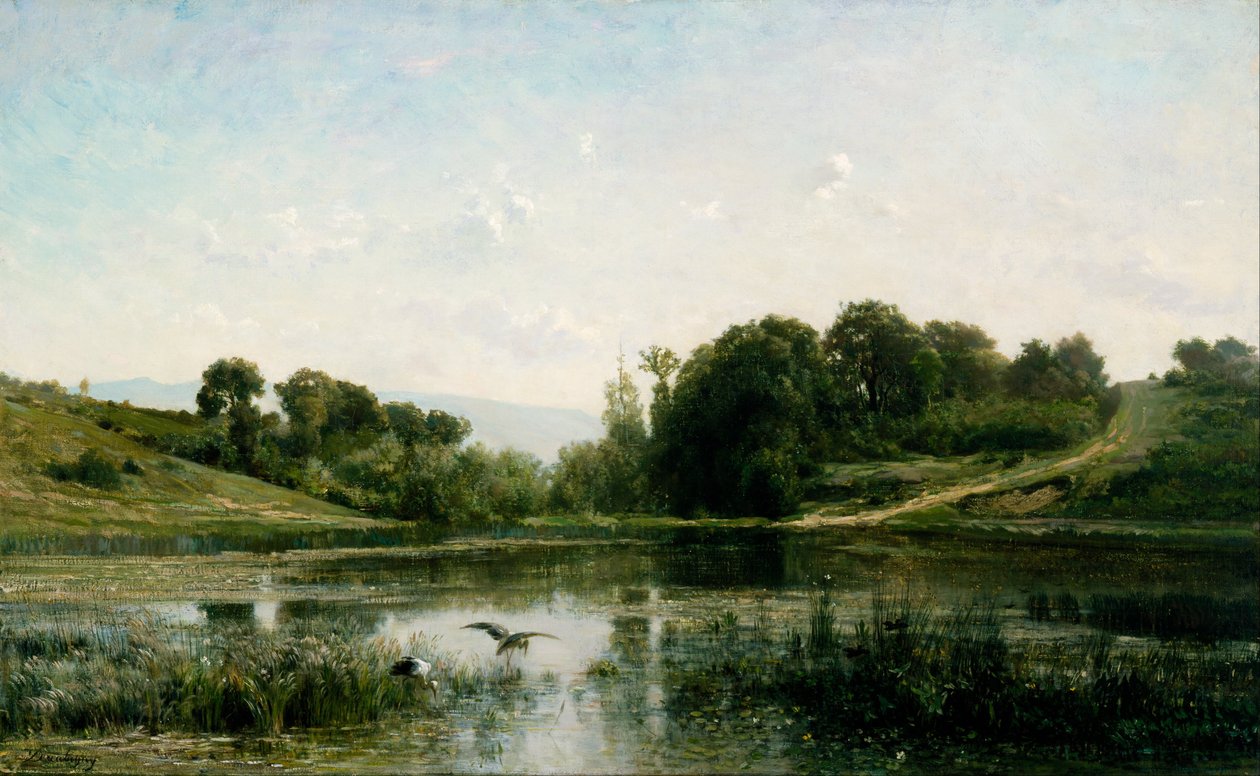 Les étangs de Gylieu - Charles Francois Daubigny