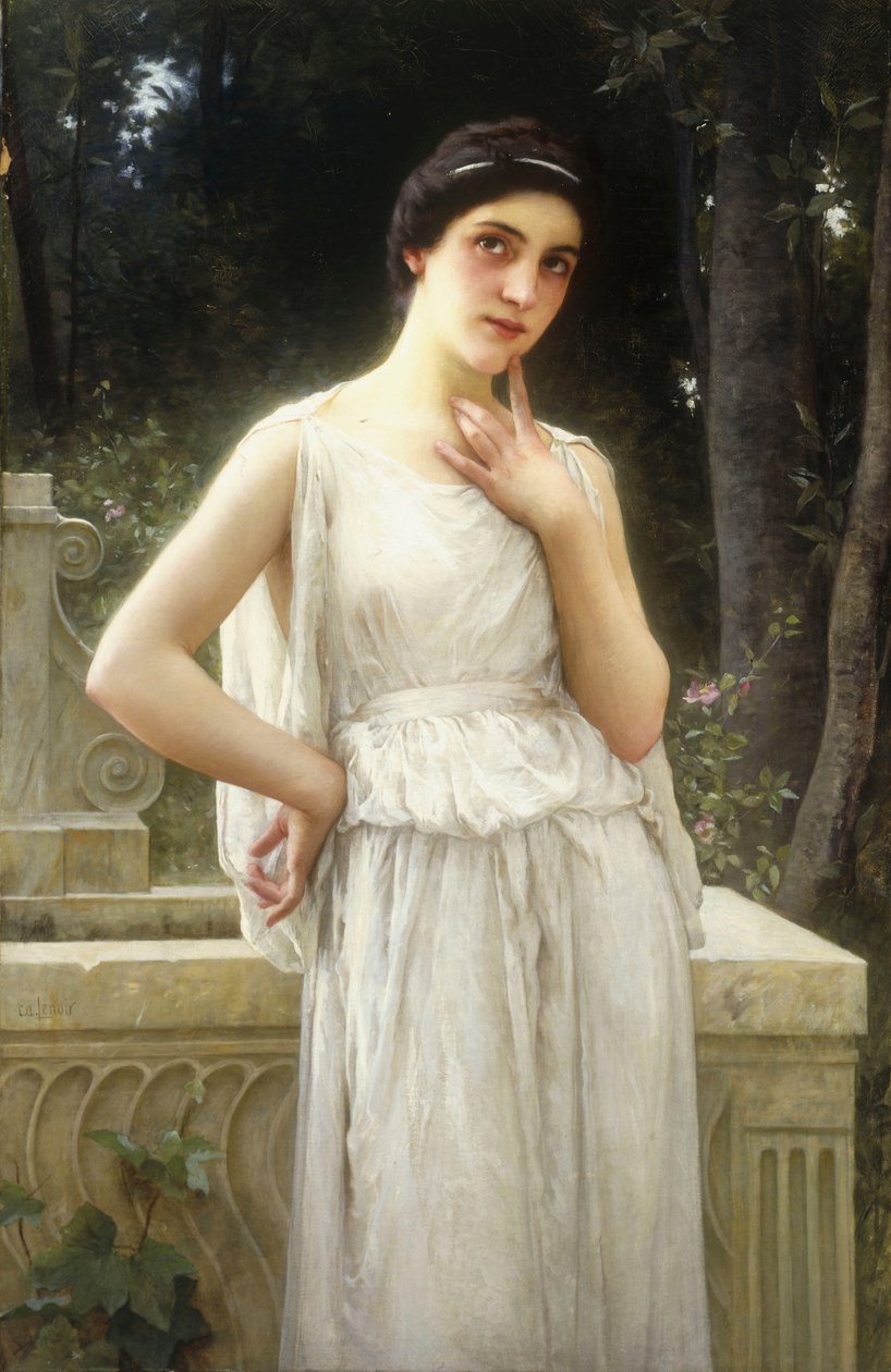 Contemplation - Charles Amable Lenoir