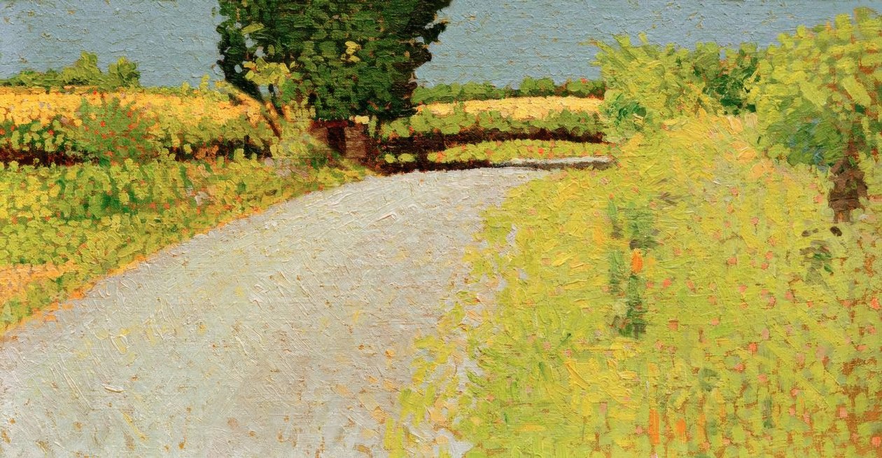 Chemin à la campagne - Charles Angrand