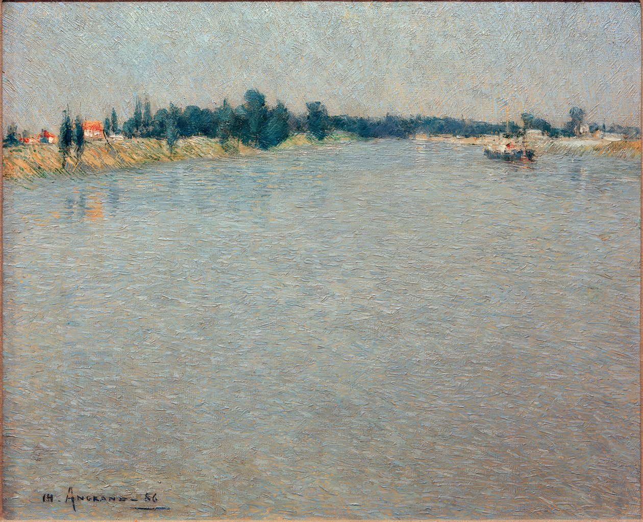 La Seine – le matin - Charles Angrand