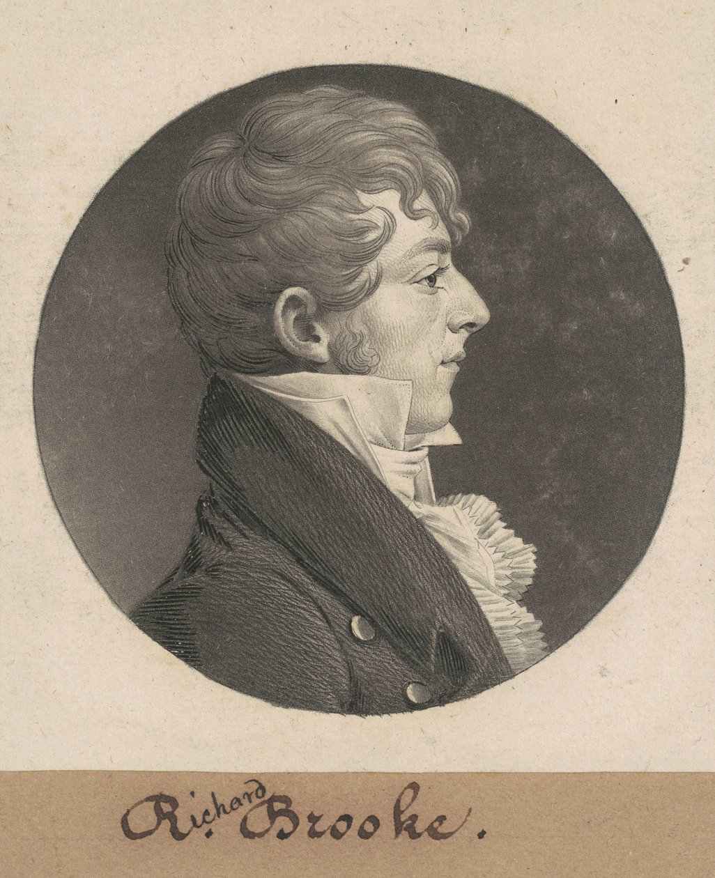 Richard Brooke - Charles B. J. Févret de Saint Mémin