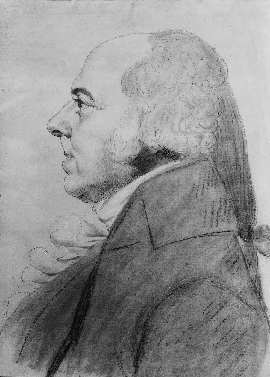 John Adams, 1800-1801 - Charles Balthazar Julien Févret de Saint Mémin