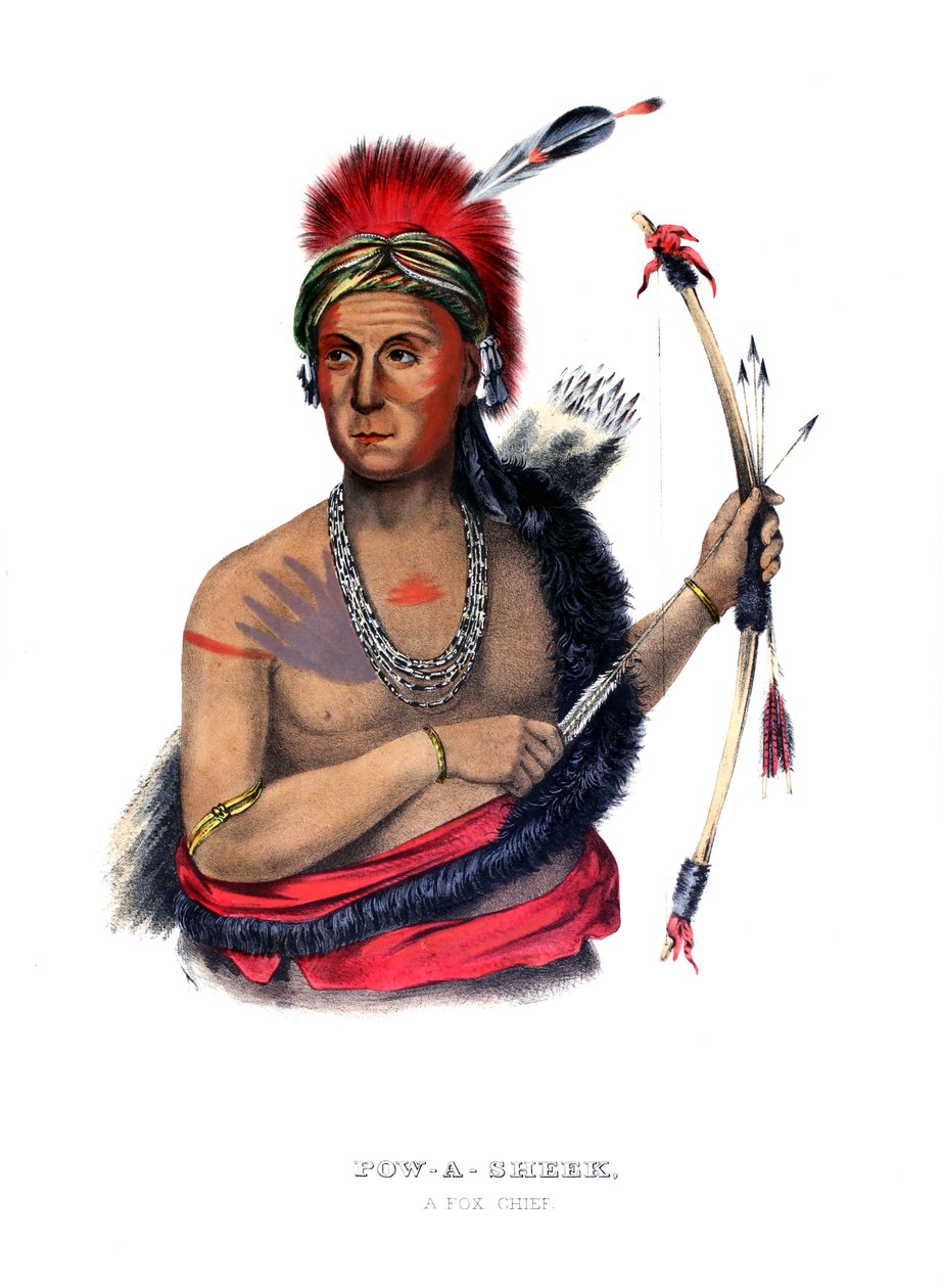 Powasheek - Charles Bird (after) King
