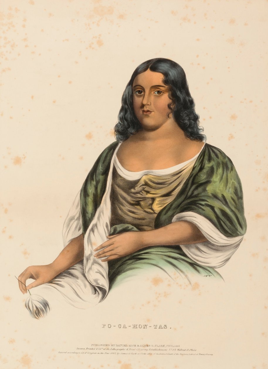 PO-CA-HON-TAS. - Charles Bird King