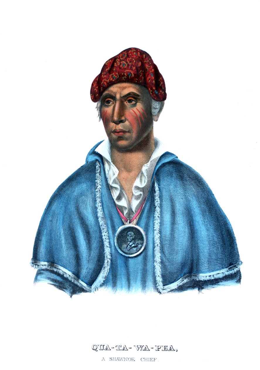 Quatawapea, ou Colonel Lewis - Charles Bird King