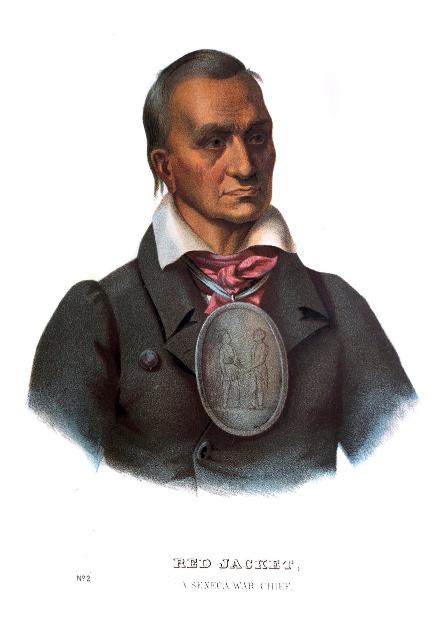 Red Jacket, un chef de guerre Seneca - Charles Bird King