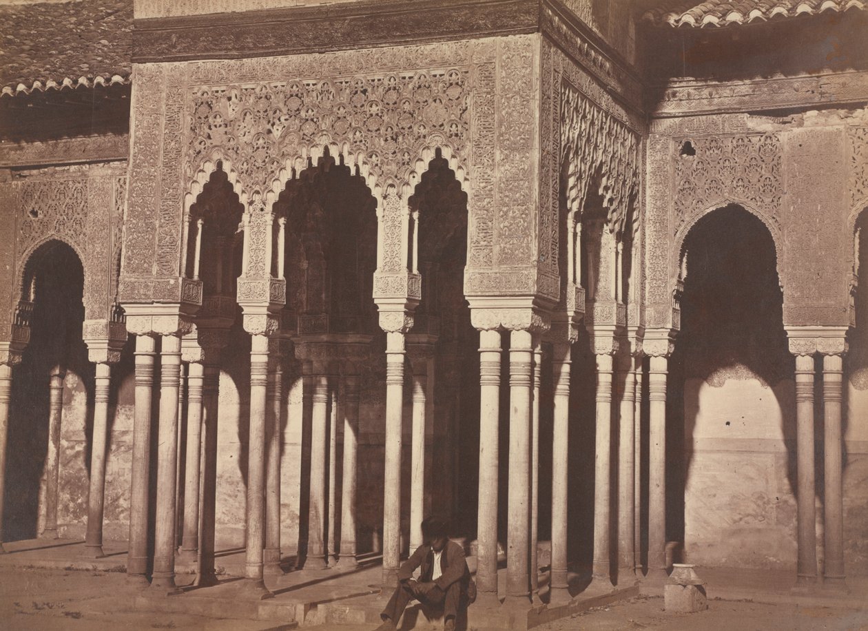 Cour, Alhambra - Charles Clifford