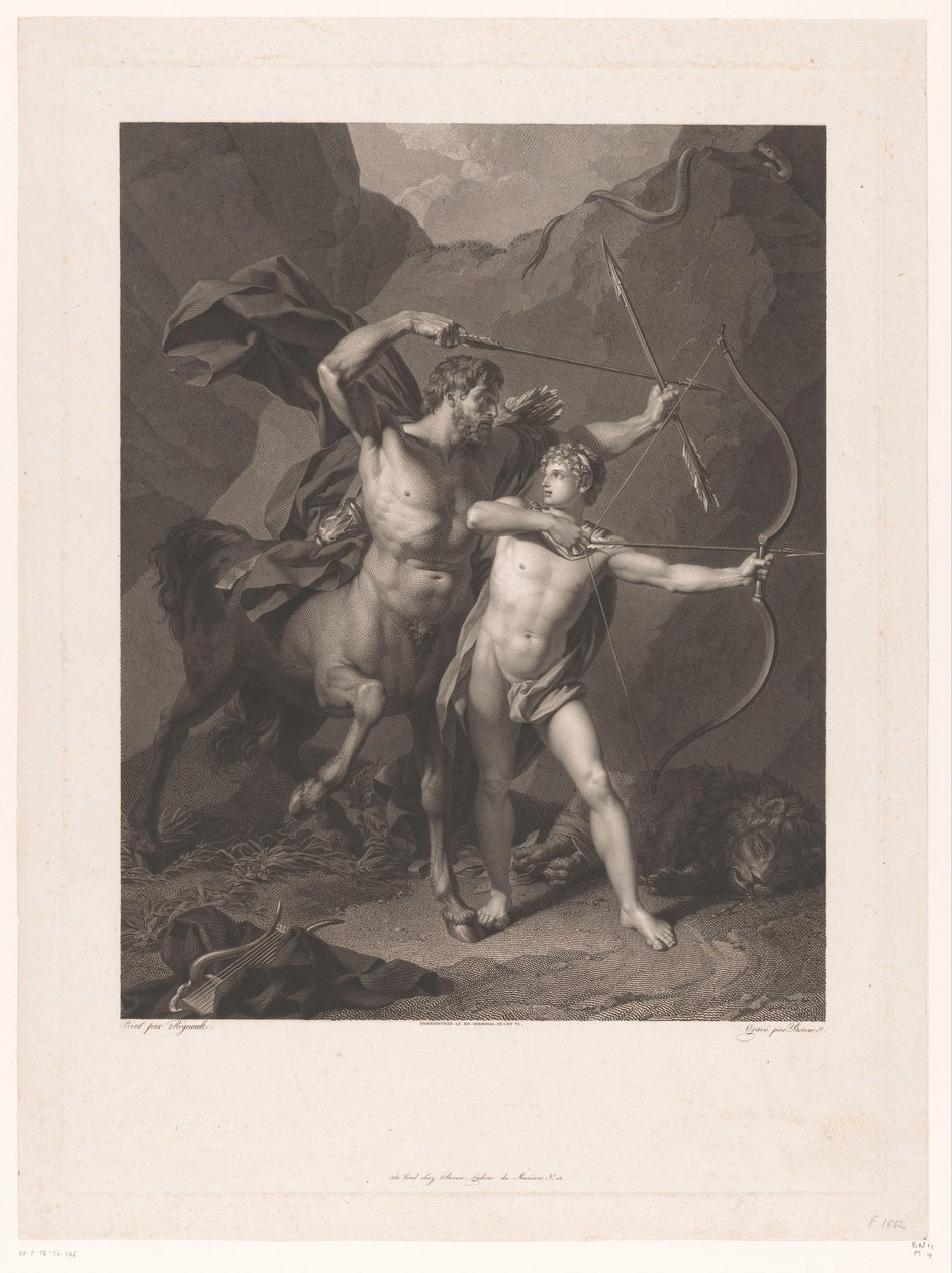 Chiron enseigne le tir à l