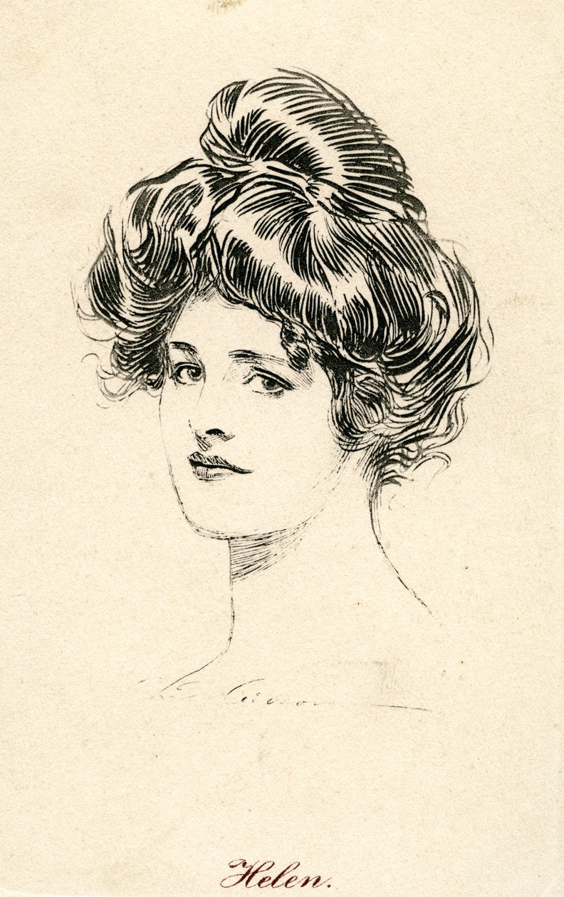 Helen, une fille Gibson, c.1900 - Charles Dana Gibson