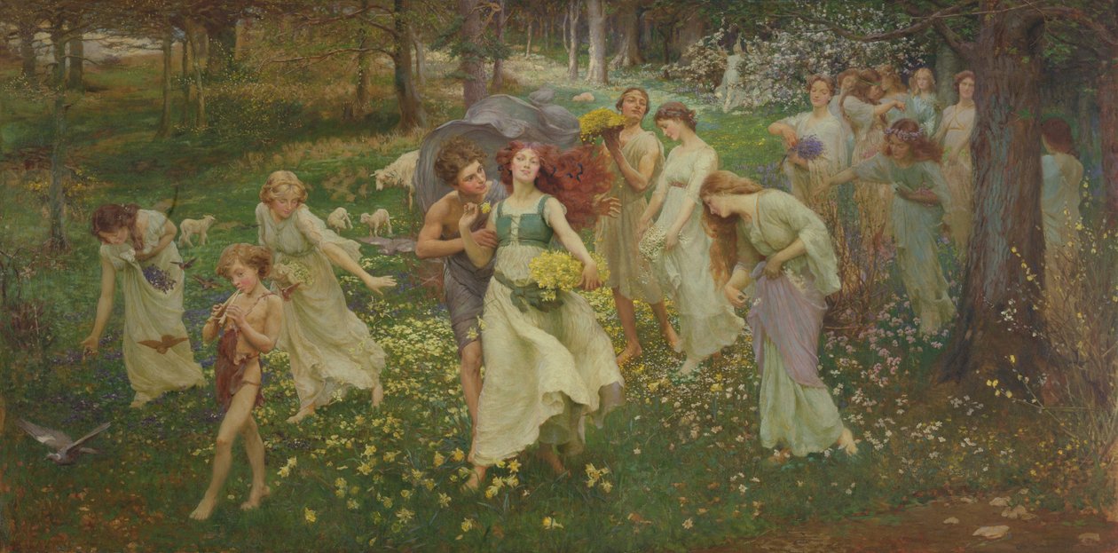 Le Progrès du printemps, 1905 - Charles Daniel Ward