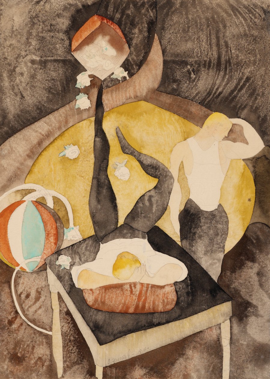 Au Vaudeville : Deux acrobates-jongleurs - Charles Demuth